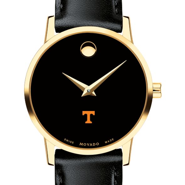 University of Tennessee Women's Movado Gold Museum Classic Leather - Image 1