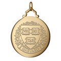 Harvard Monica Rich Kosann Round Charm in Gold with Stone - Image 2