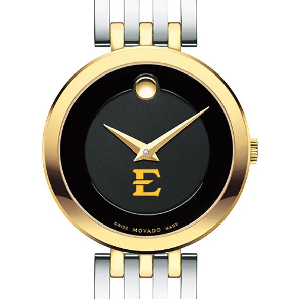 East Tennessee State University Women's Movado Esparanza Two-Tone Museum with Bracelet