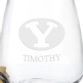 BYU Stemless Wine Glasses - Set of 4 - Image 3