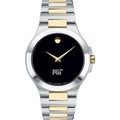 MIT Men's Movado Collection Two-Tone Watch with Black Dial - Image 2