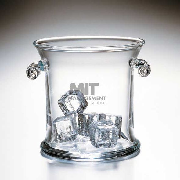 MIT Sloan Glass Ice Bucket by Simon Pearce - Image 1