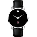University of South Carolina Men's Movado Museum with Leather Strap - Image 2