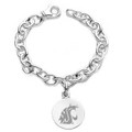 Washington State University Sterling Silver Charm Bracelet - Image 1