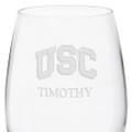USC Red Wine Glasses - Set of 4 - Image 3
