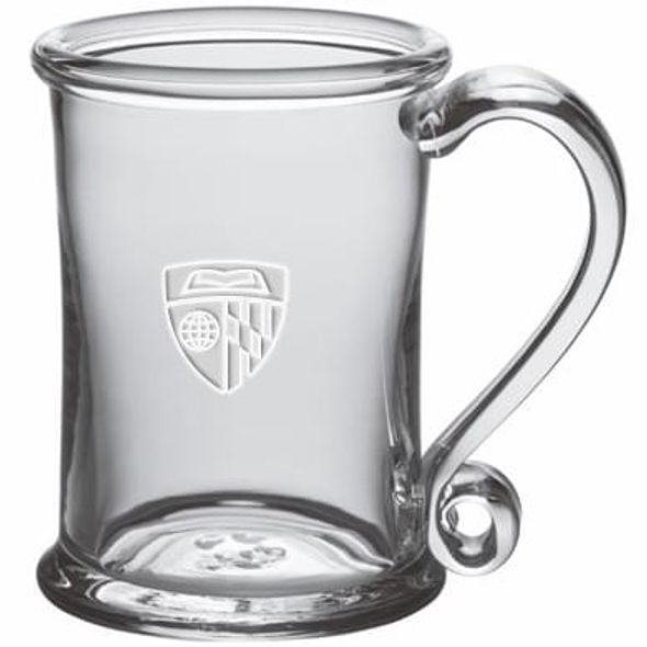 Johns Hopkins Glass Tankard by Simon Pearce