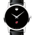 Wisconsin Women's Movado Museum with Leather Strap - Image 1