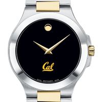 Berkeley Men's Movado Collection Two-Tone Watch with Black Dial