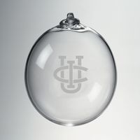 UC Irvine Glass Ornament by Simon Pearce