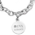 UVA Darden Sterling Silver Charm Bracelet - Image 2