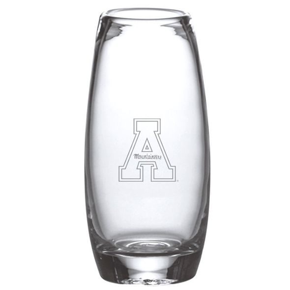 Appalachian State Glass Addison Vase by Simon Pearce