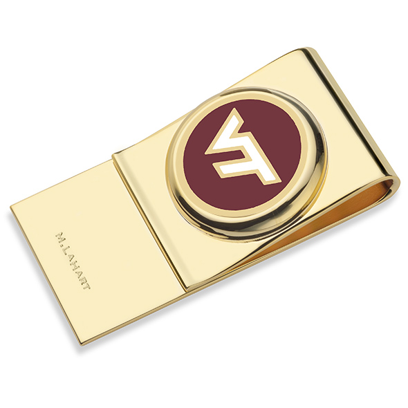 Virginia Tech Enamel Money Clip