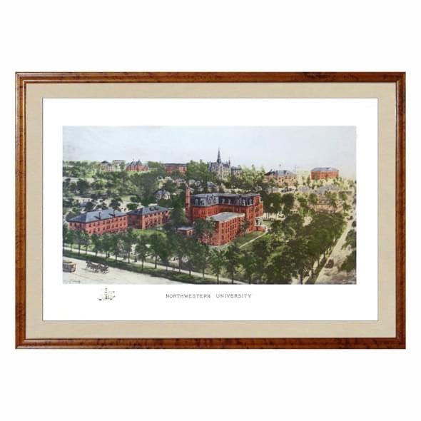 Historic Northwestern University Watercolor Print