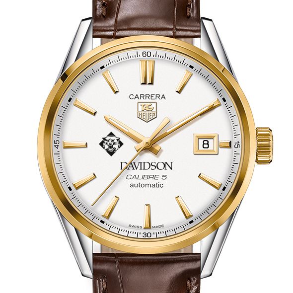 Davidson College Men's TAG Heuer Two-Tone Carrera with Strap