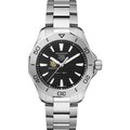 Marquette Men's TAG Heuer Steel Aquaracer with Black Dial - Image 2