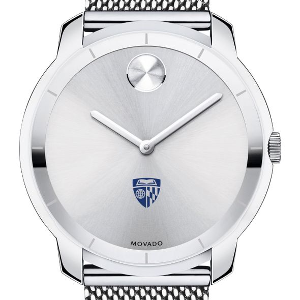 Johns Hopkins University Men's Movado Stainless Bold 44