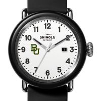 Baylor University Shinola Watch, The Detrola 43mm White Dial at M.LaHart & Co.