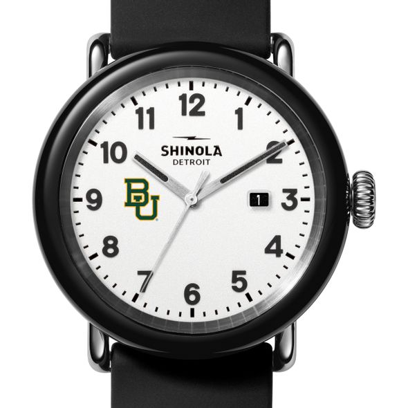 Baylor University Shinola Watch, The Detrola 43mm White Dial at M.LaHart & Co. - Image 1