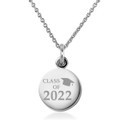 Class of 2022 Necklace with Charm in Sterling Silver - Image 1