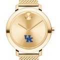 University of Kentucky Women's Movado Bold Gold with Mesh Bracelet - Image 1