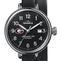Georgia Shinola Watch, The Birdy 38mm Black Dial