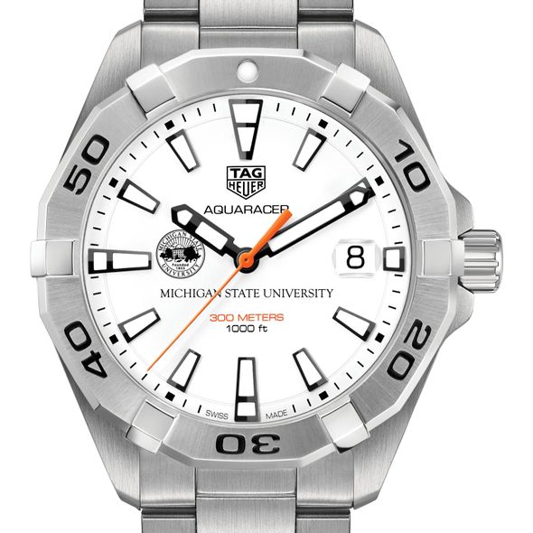 Michigan State University Men's TAG Heuer Steel Aquaracer