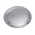Rice Glass Dome Paperweight by Simon Pearce - Image 1