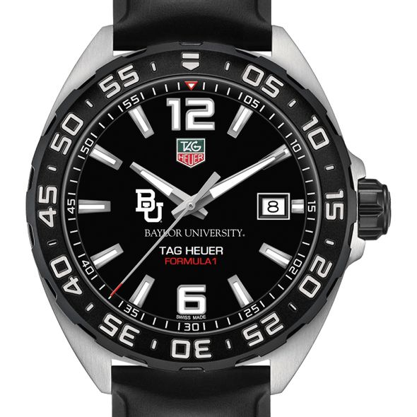 Baylor University Men's TAG Heuer Formula 1 with Black Dial - Image 1