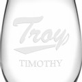 Troy Stemless Wine Glasses Made in the USA - Set of 2 - Image 3