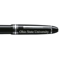 Ohio State Montblanc Meisterstück LeGrand Rollerball Pen in Platinum - Image 2