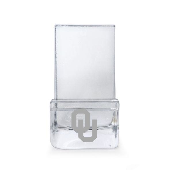 Oklahoma Glass Phone Holder by Simon Pearce - Image 1