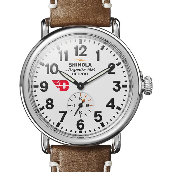 Dayton Shinola Watch, The Runwell 41mm White Dial - Image 1