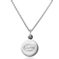 Florida Gators Necklace with Charm in Sterling Silver - Image 1
