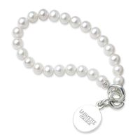 Lafayette Pearl Bracelet with Sterling Silver Charm