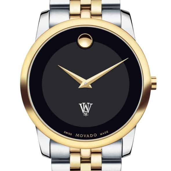 WUSTL Men's Movado Two-Tone Museum Classic Bracelet