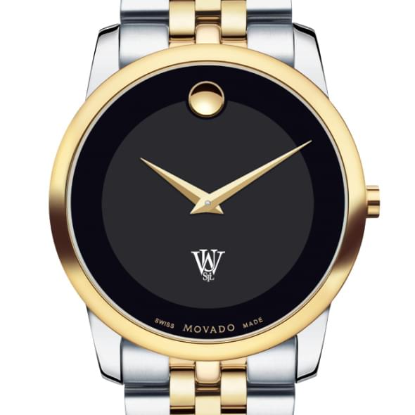 WUSTL Men's Movado Two-Tone Museum Classic Bracelet