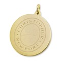 Christopher Newport University 18K Gold Charm - Image 1