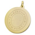 Christopher Newport University 18K Gold Charm - Image 2