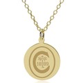 Clemson 18K Gold Pendant & Chain - Image 1