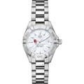 click to view Boston University Women's TAG Heuer Steel Aquaracer w MOP Dial - Image 2
