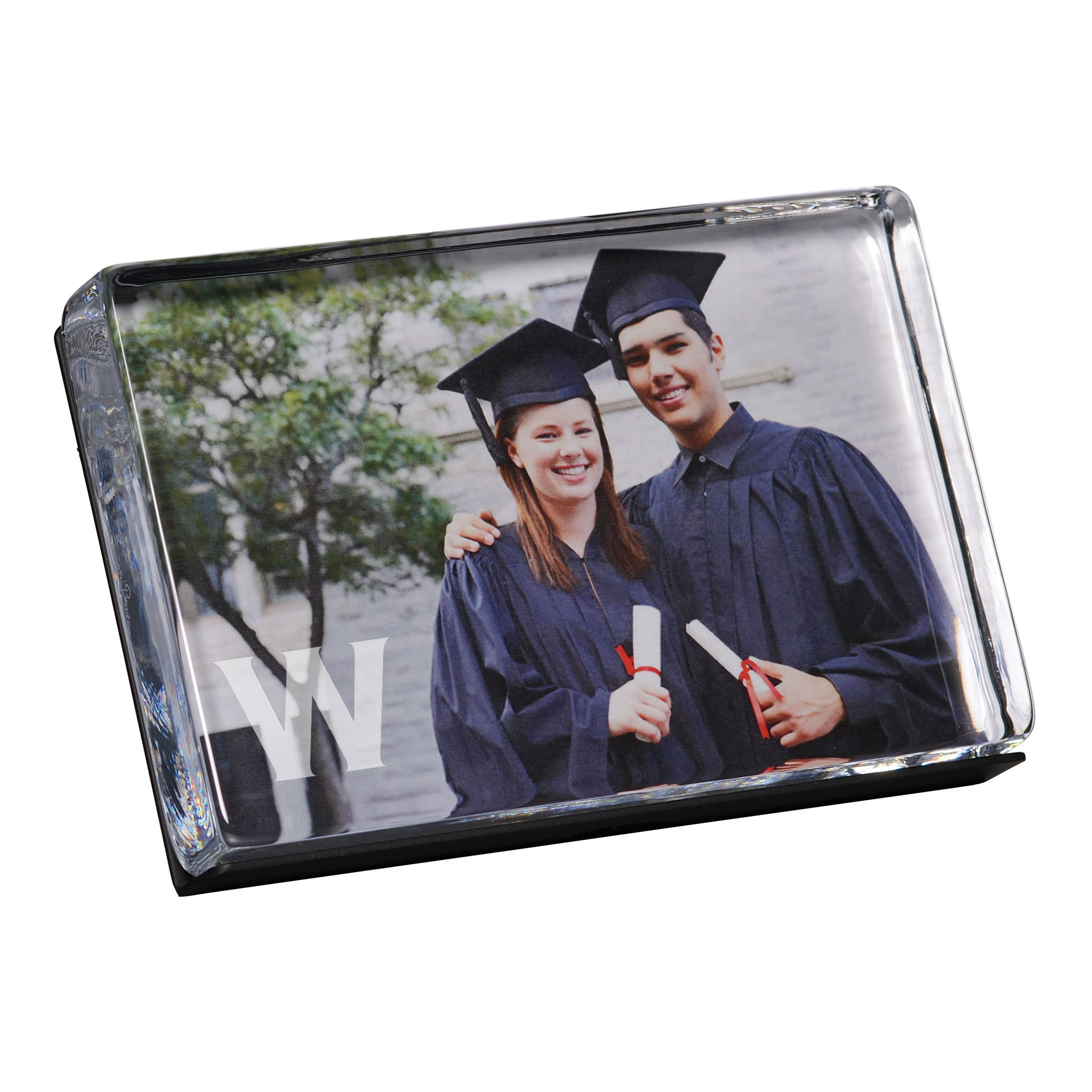 Williams Glass Photo Block by Simon Pearce