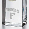 Fordham Tall Glass Desk Clock by Simon Pearce - Image 2