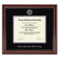 Texas Christian University Diploma Frame, the Fidelitas - Image 1