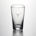 Texas Longhorns Ascutney Pint Glass by Simon Pearce - Image 1
