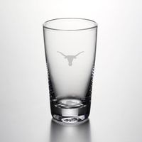 Texas Longhorns Ascutney Pint Glass by Simon Pearce