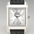 Alpha Tau Omega Men's Collegiate Watch with Leather Strap - Image 1