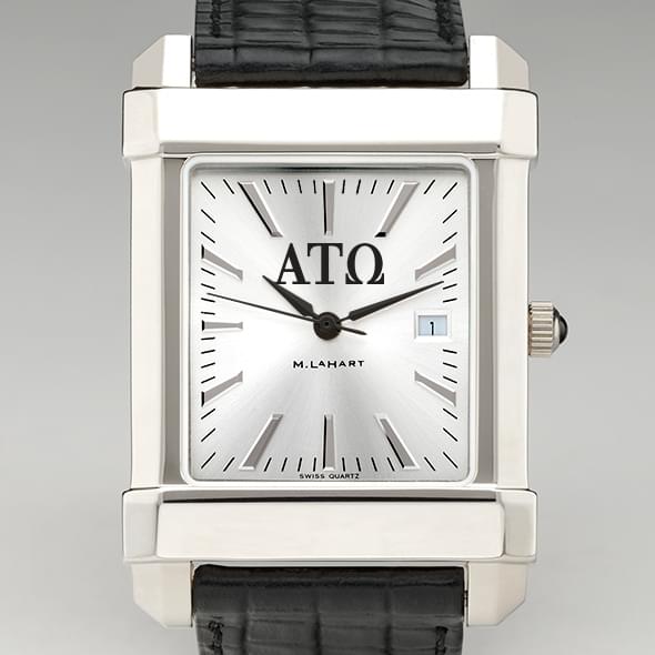 Alpha Tau Omega Men's Collegiate Watch with Leather Strap