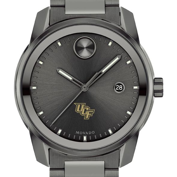 University of Central Florida Men's Movado BOLD Gunmetal Grey with Date Window - Image 1