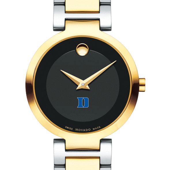 Duke University Women's Movado Two-Tone Modern Classic Museum with Bracelet