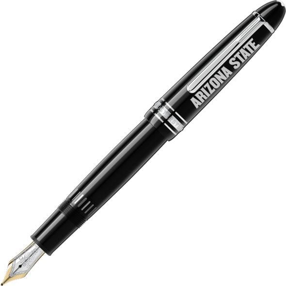 Arizona State Montblanc Meisterstück LeGrand Fountain Pen in Platinum